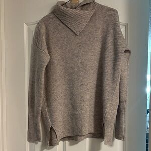 Cozy Gray Turtleneck Sweater